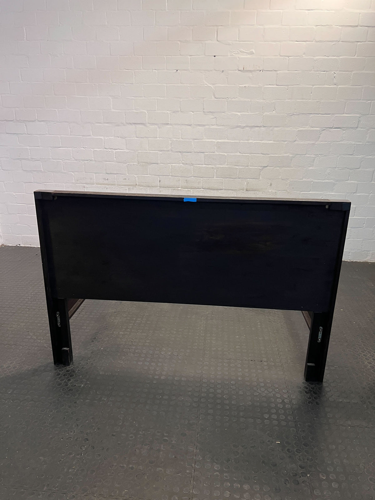 Modern Black Wooden Bed Frame - Queen Size Minor wear - REDUCED