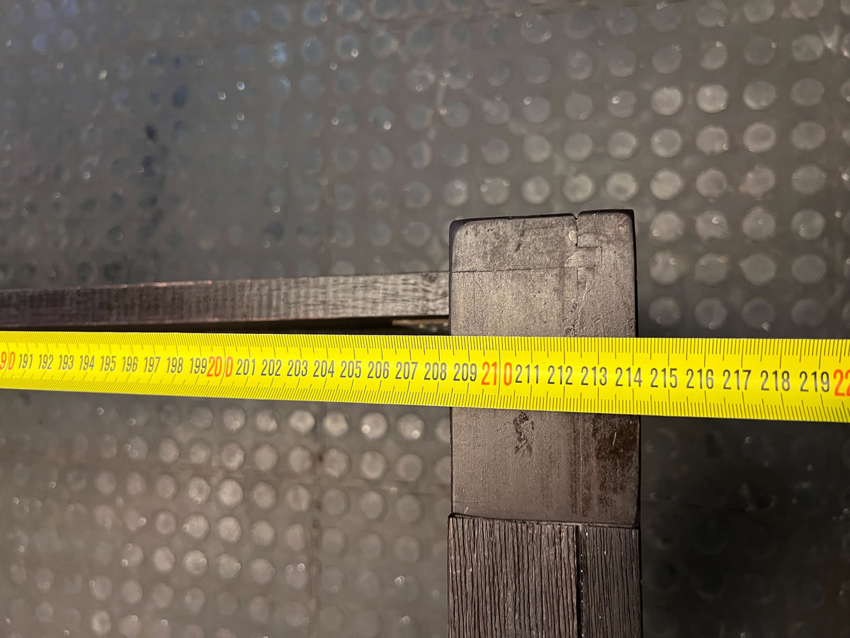 Modern Black Wooden Bed Frame - Queen Size Minor wear - REDUCED