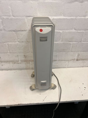 Delonghi Oil Filled Radiator Heater - Grey, 1500W