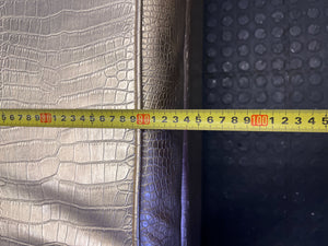 Stylish Gold Faux Leather Daybed with Minor Wear