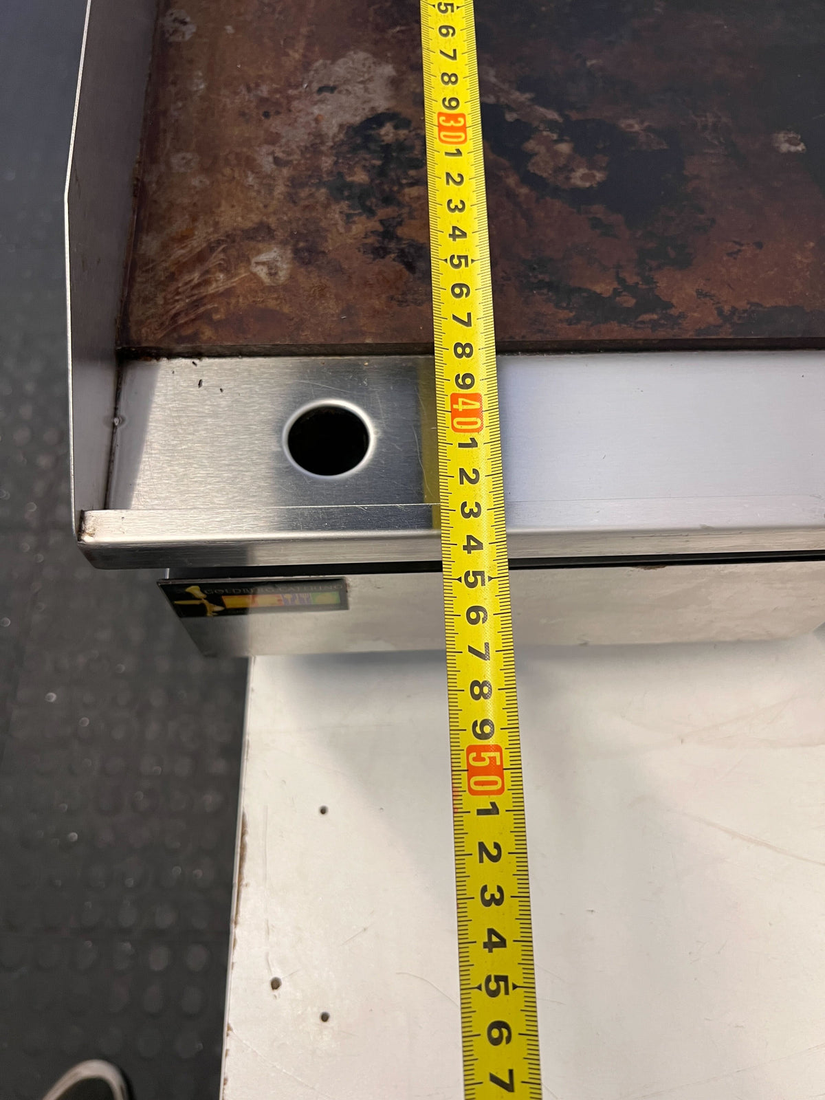 Stainless Steel Electric Griddle with Minor Surface Wear