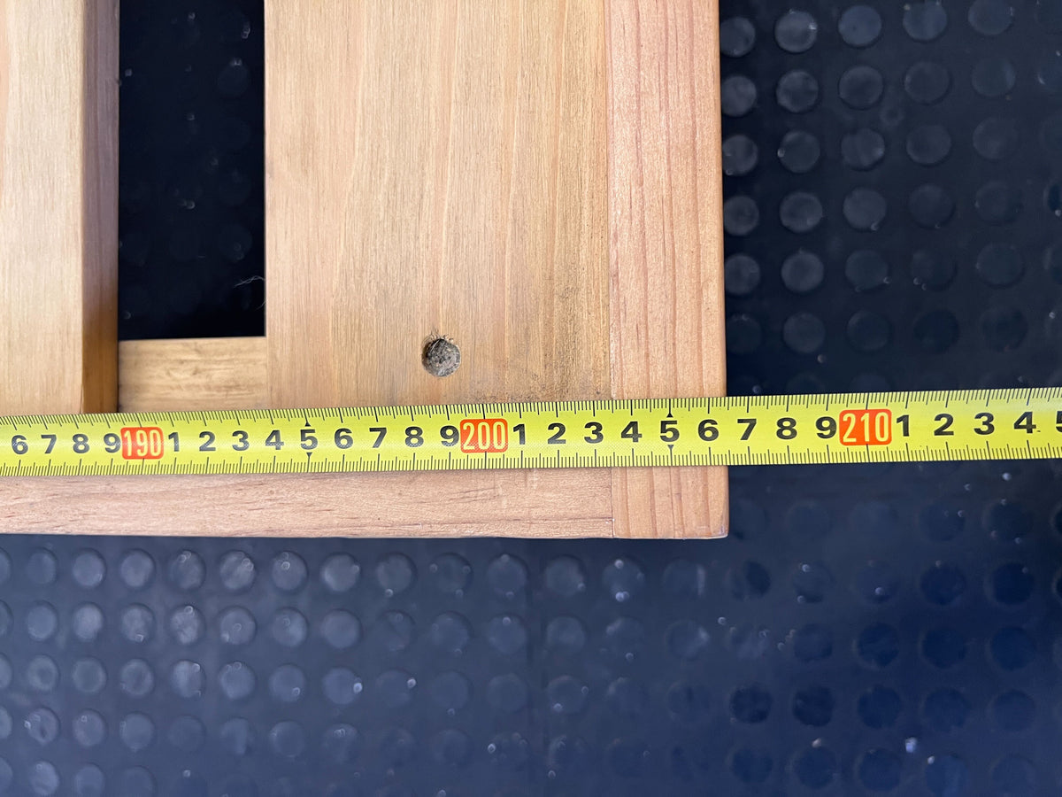 Minimalist Wooden Double Bed Frame with Headboard & Drawers