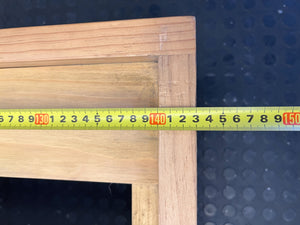 Minimalist Wooden Double Bed Frame with Headboard & Drawers