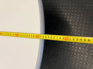 Versatile Round Pedestal Table - Modern Light Grey - 2ndhandwarehouse.com