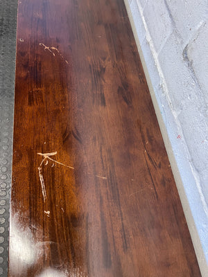 Sleek Dark Wood TV Unit with Integrated Storage - 2ndhandwarehouse.com