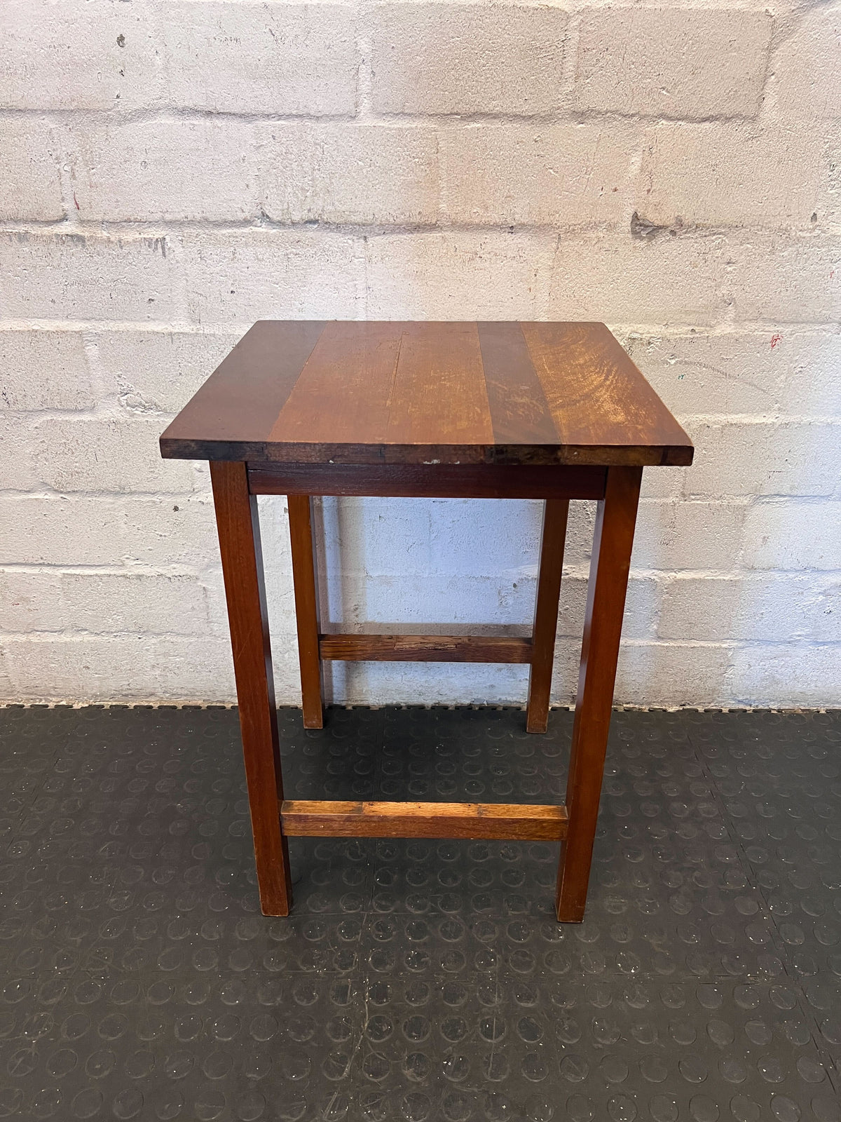 Charming Rustic Wooden Side Table - 2ndhandwarehouse.com