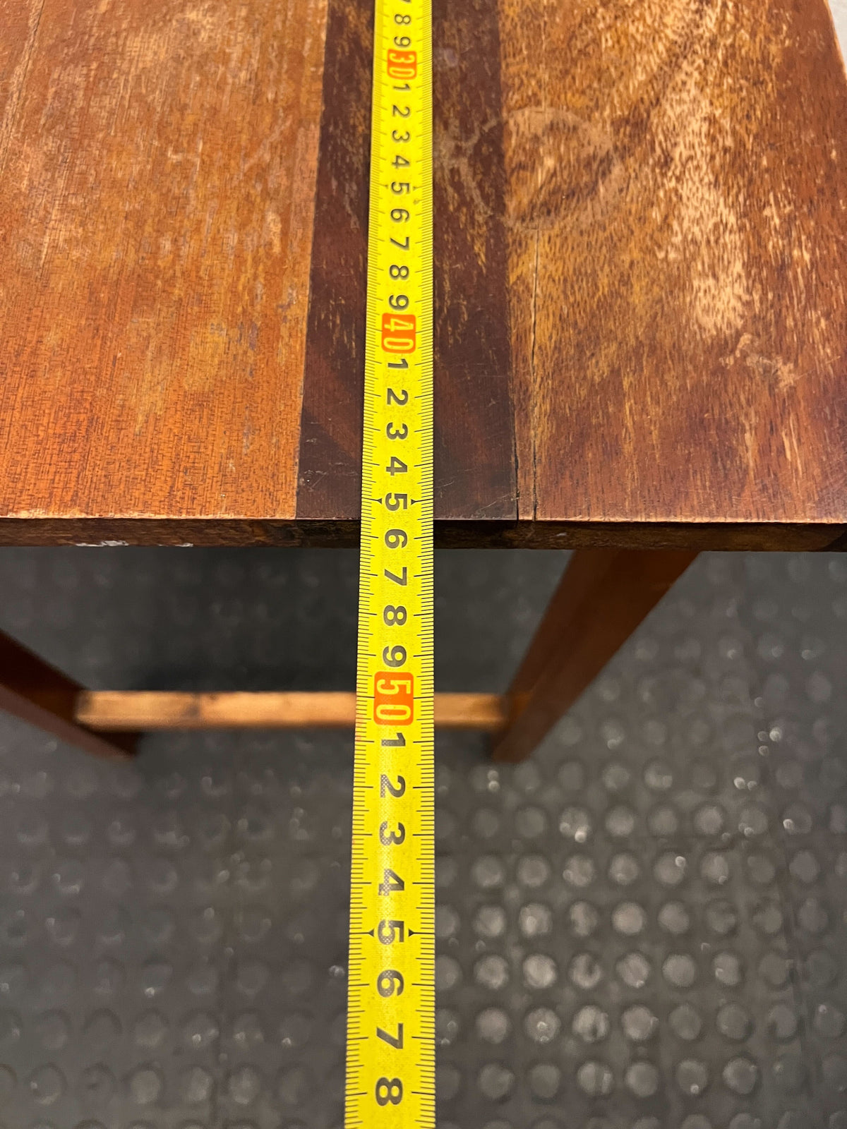 Charming Rustic Wooden Side Table - 2ndhandwarehouse.com