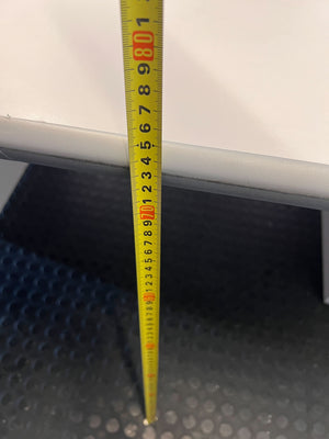 Modern Oval Meeting & Training Table - Grey Finish - 2ndhandwarehouse.com