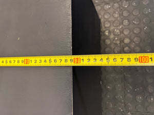 Modern Black 2-Drawer Storage Unit - Fair used