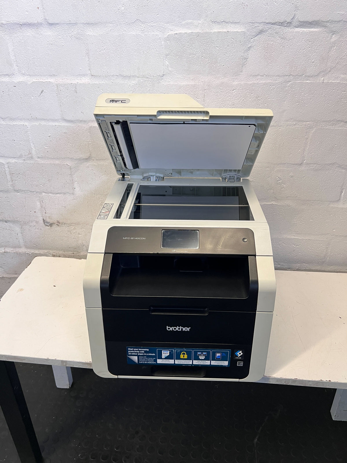 Brother MFC-9140CDN Color LED All-in-One Printer - Fair used