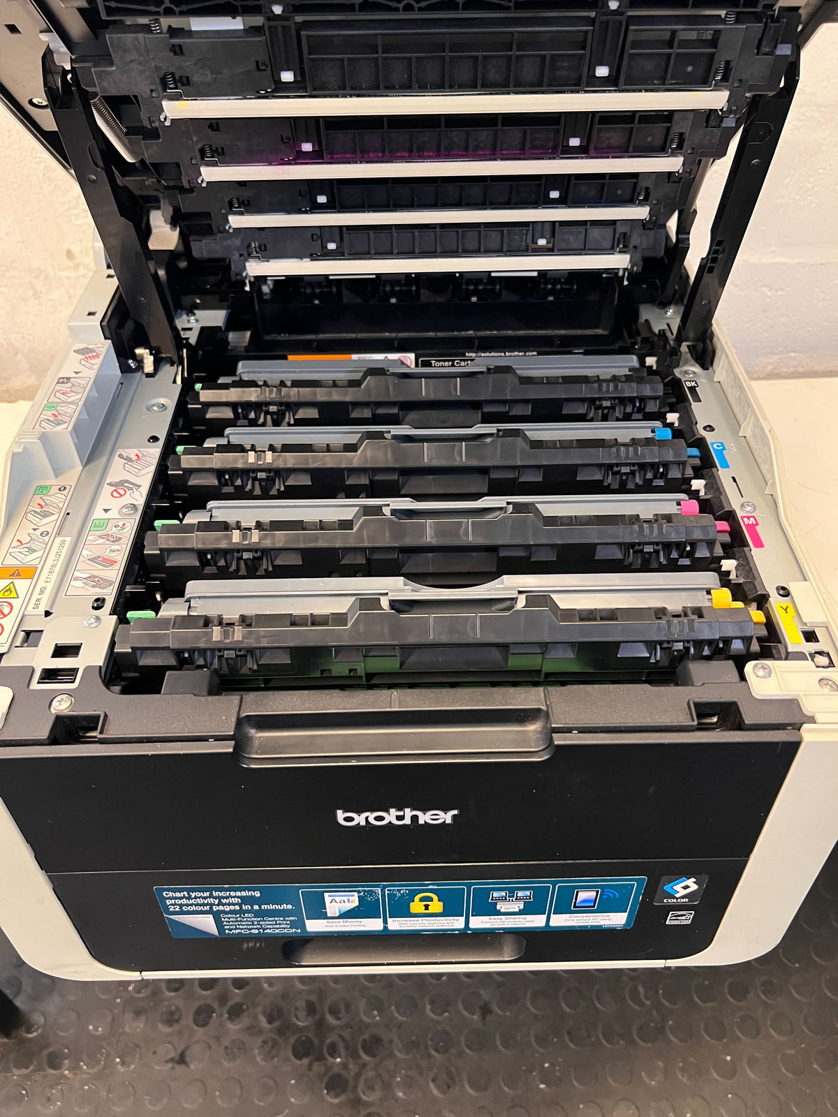 Brother MFC-9140CDN Color LED All-in-One Printer - Fair used