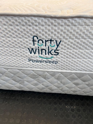 Forty Winks Powersleep Mattress & Base Set - Fair used