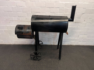 Megamaster Charcoal Smoker Grill - Black, Steel, Traditional Design