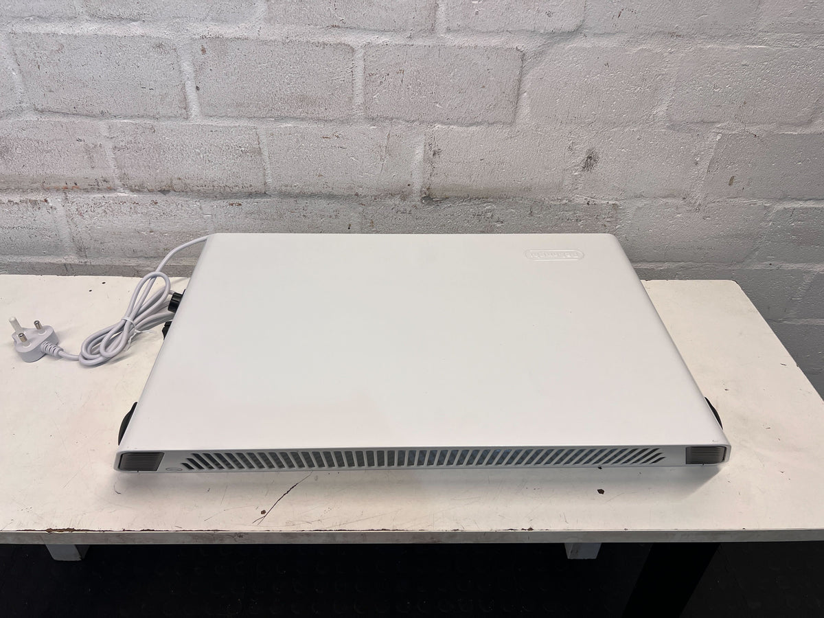 Delonghi White Compact Heater – Slight Wear, Efficient Heating - PRICE DROP