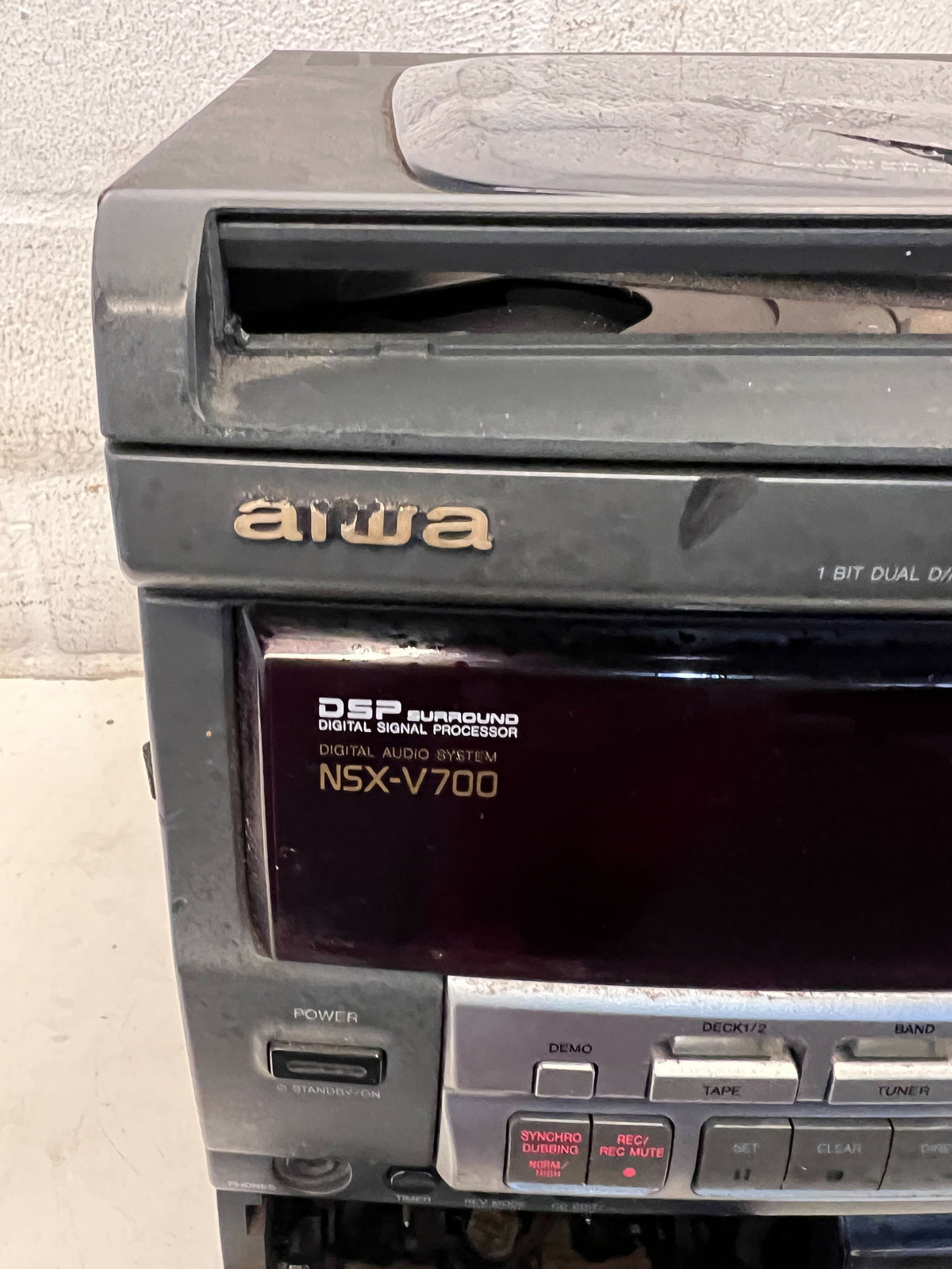🎵 Aiwa NSX-V700 Dual CD & Cassette Stereo System - Well Loved - 2ndhandwarehouse.com