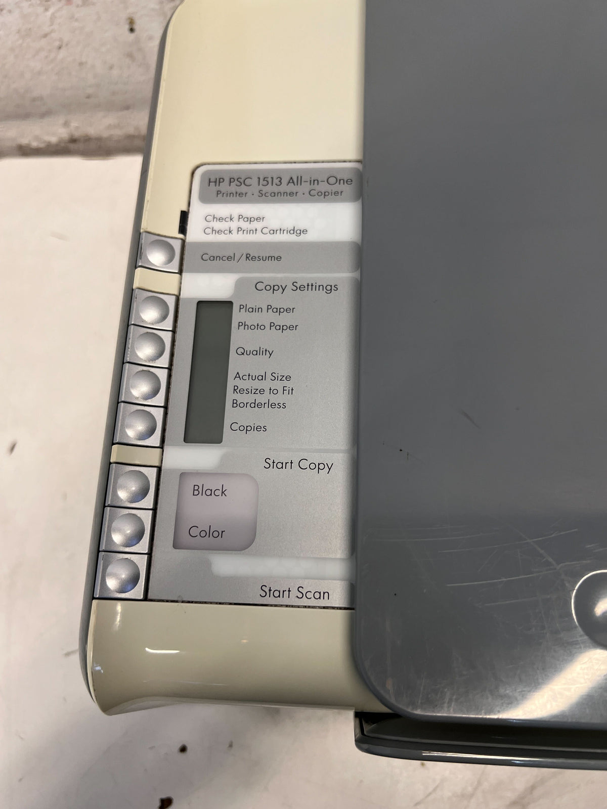 HP All-in-One Color Printer - Good Condition, Minor Wear - 2ndhandwarehouse.com