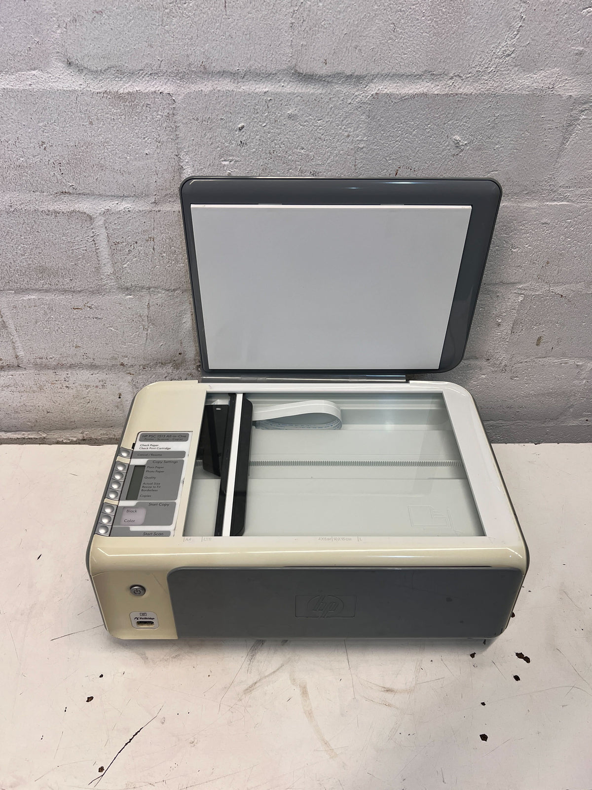 HP All-in-One Color Printer - Good Condition, Minor Wear - 2ndhandwarehouse.com