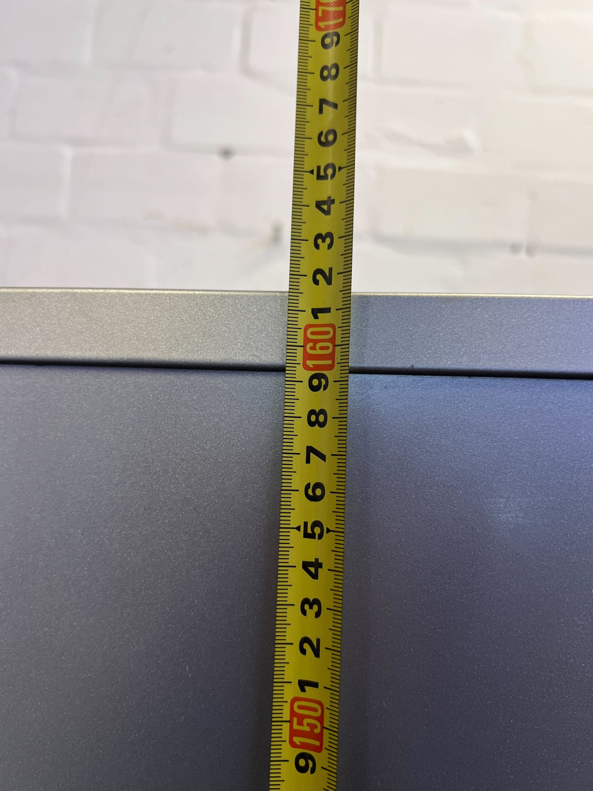 Sleek Grey Bottom Freezer Refrigerator - Energy Efficient - 1 Drawer broken