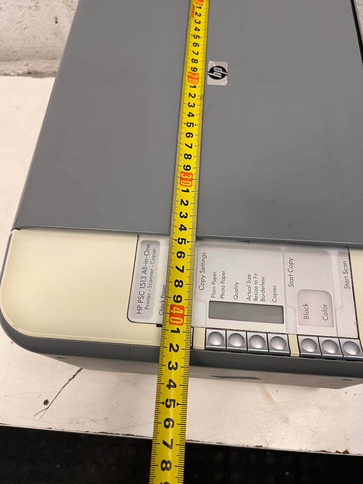 HP All-in-One Color Printer - Good Condition, Minor Wear - 2ndhandwarehouse.com