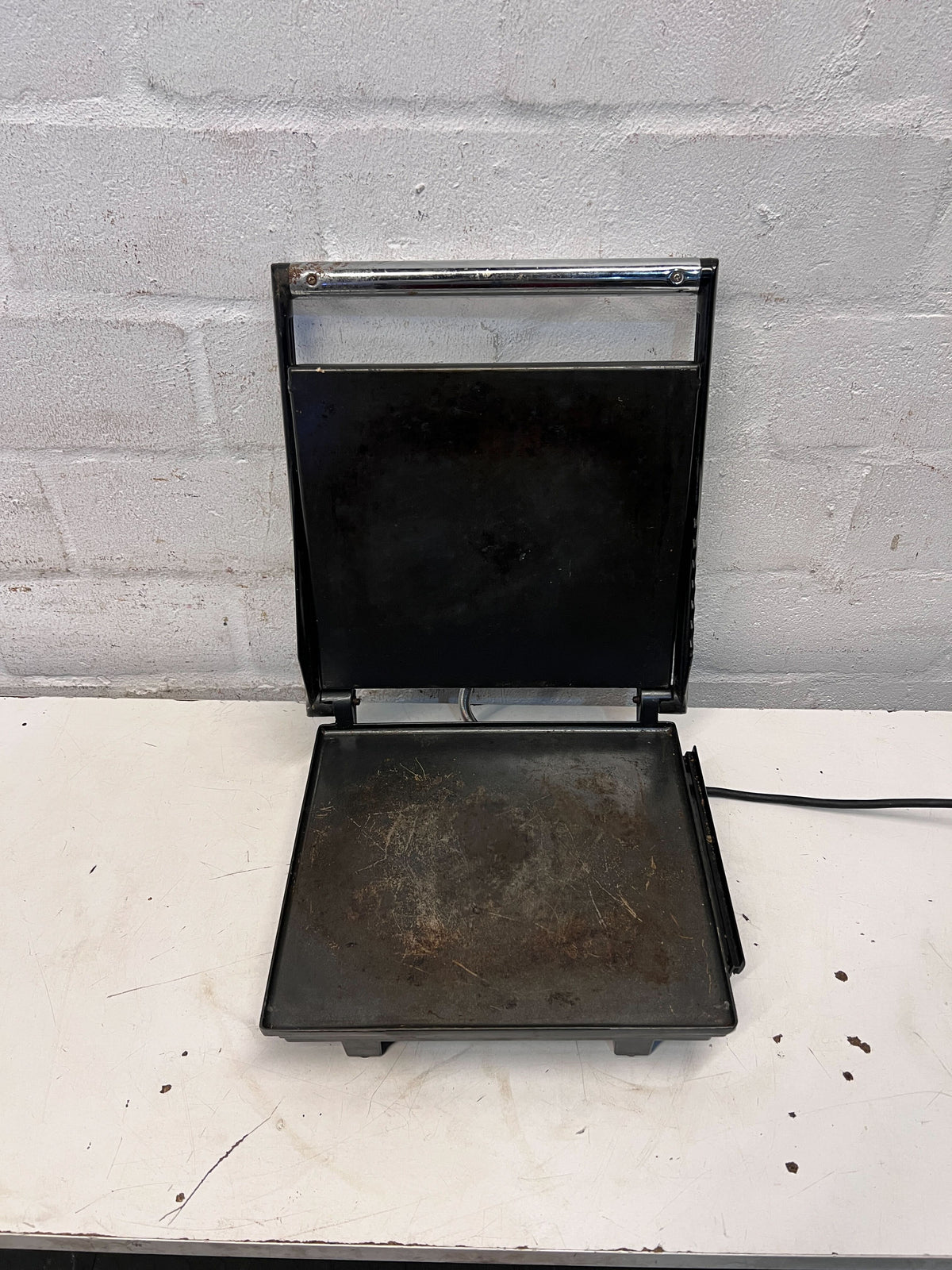 Vintage Sunbeam Stainless Steel Griddle with Minor Scratches - 2ndhandwarehouse.com