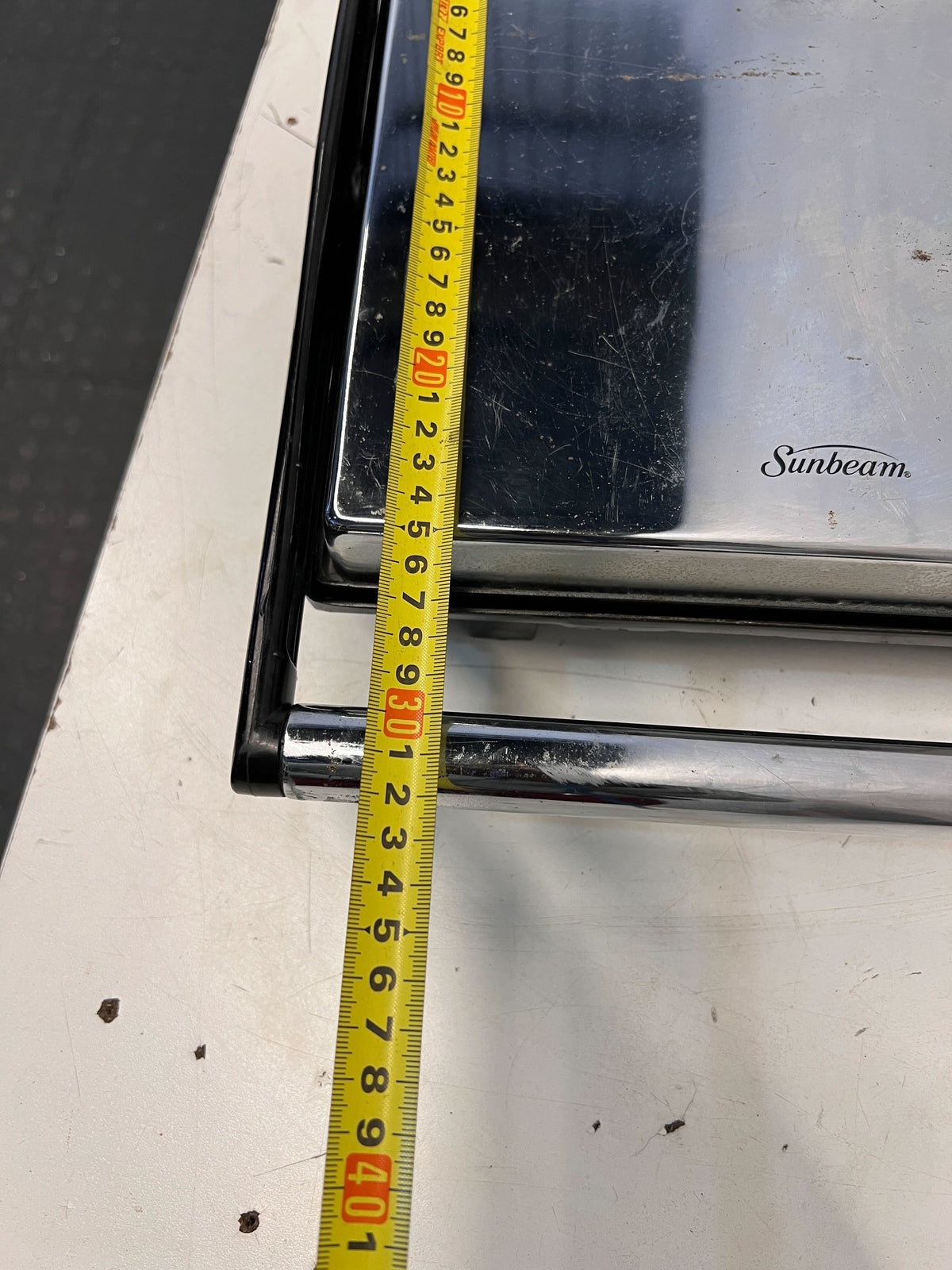 Vintage Sunbeam Stainless Steel Griddle with Minor Scratches - 2ndhandwarehouse.com