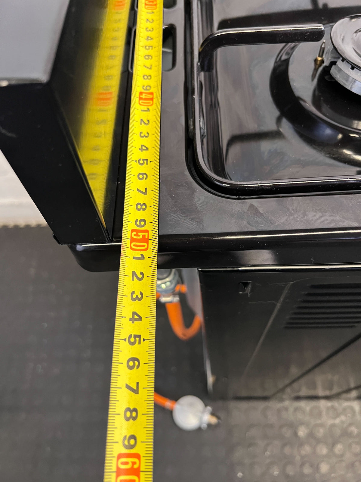 Defy Black 4-Burner Gas Stove with Oven - Freestanding Cooker