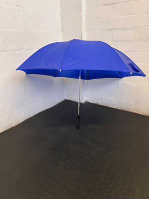 Bright Blue 8-Bone Umbrella – Durable & Eye-Catching Design