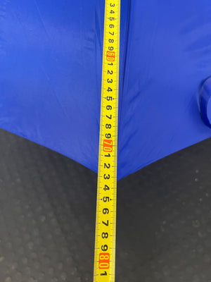 Bright Blue 8-Bone Umbrella – Durable & Eye-Catching Design