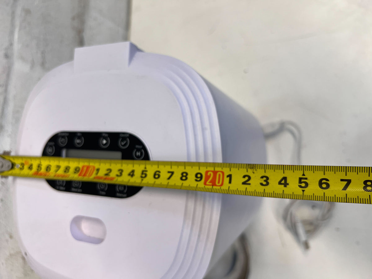 Compact Automatic Cat Feeder - White with Minor Scratches - 2ndhandwarehouse.com