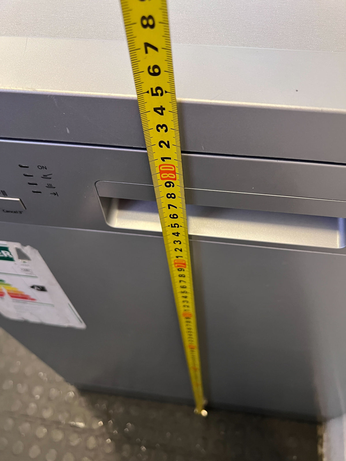 Defy Eco A+ Freestanding Dishwasher - Grey & Efficient