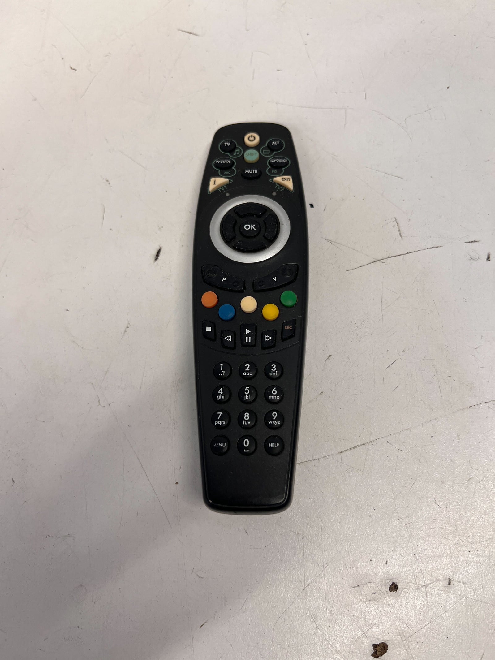 Universal Remote Control - Black, Smooth Finish, Minor Wear - PRICE DROP