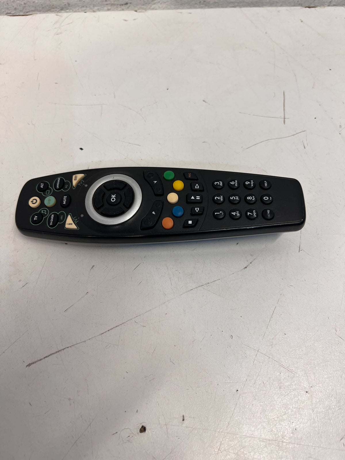 Universal Remote Control - Black, Smooth Finish, Minor Wear - PRICE DROP