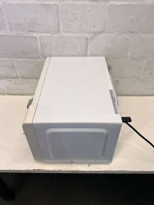 Compact Midea Microwave Oven - White, Functional with Minor Scuffs - REDUCED