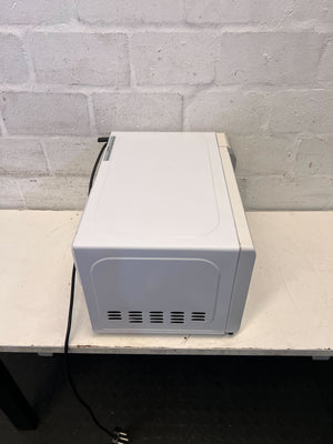 Compact Midea Microwave Oven - White, Functional with Minor Scuffs - REDUCED