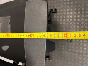 Ergonomic Black Mesh Office Chair - Adjustable & Swivel - 2ndhandwarehouse.com