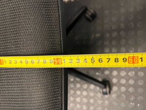 Ergonomic Black Mesh Office Chair - Adjustable & Swivel - 2ndhandwarehouse.com