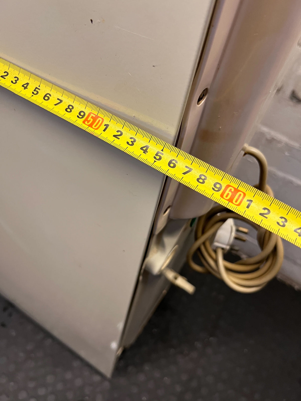 Retro Cream Top-Freezer Refrigerator