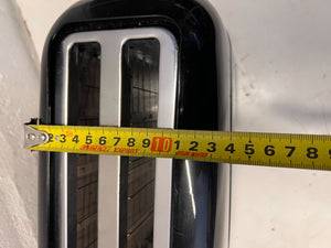 Stylish Black Two-Slice Toaster with Minor Scratches