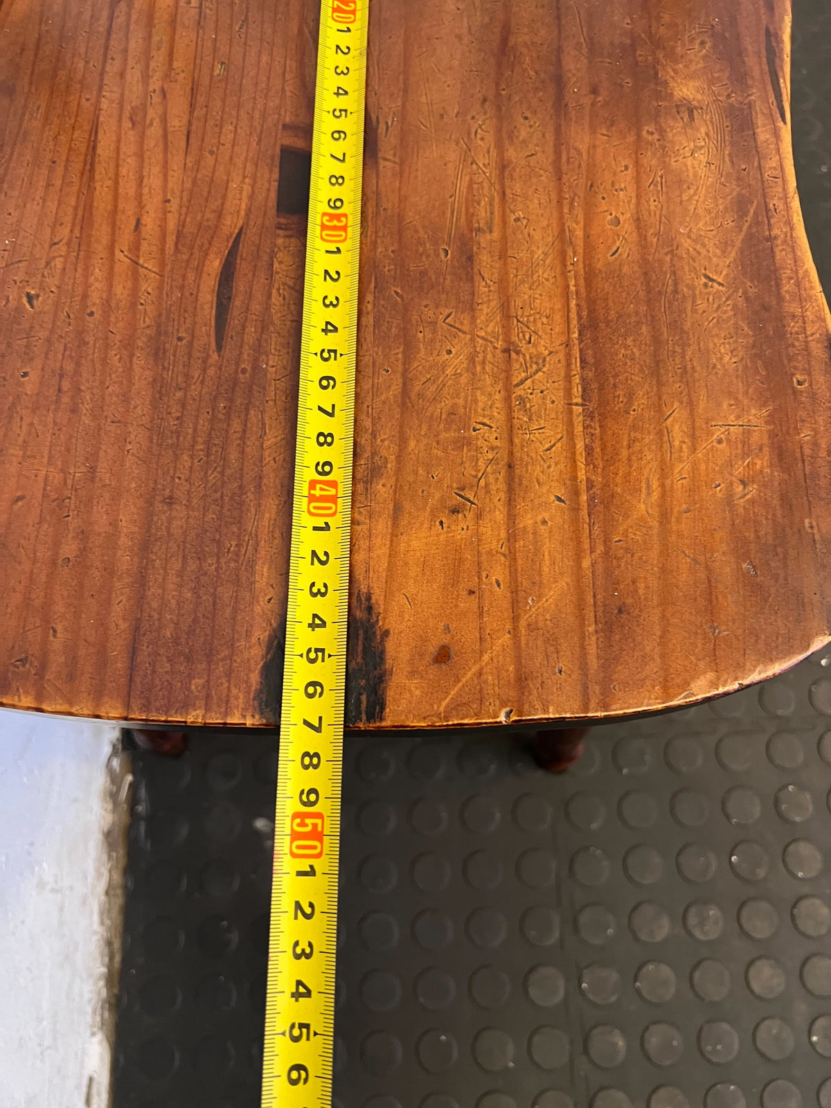 Charming Solid Wood Spindle Back Dining Chair - Minor Wear - PRICE DROP