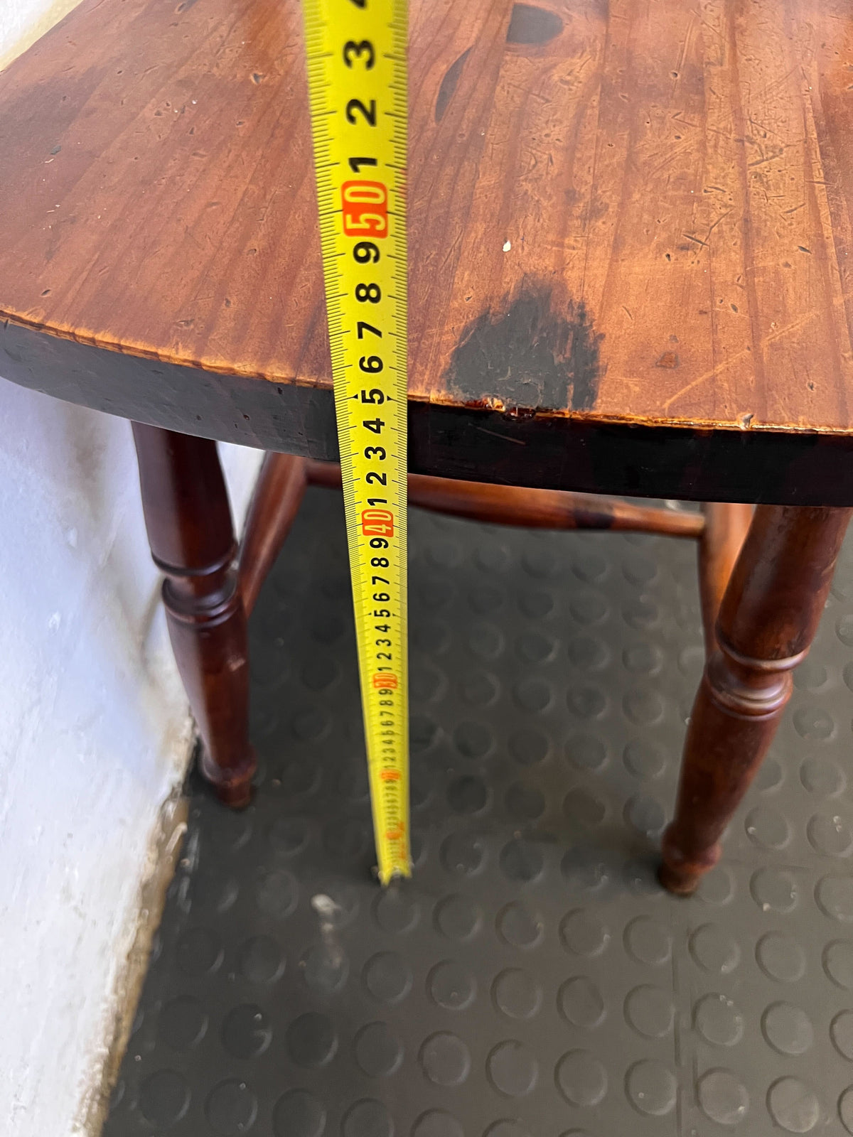 Charming Solid Wood Spindle Back Dining Chair - Minor Wear - PRICE DROP