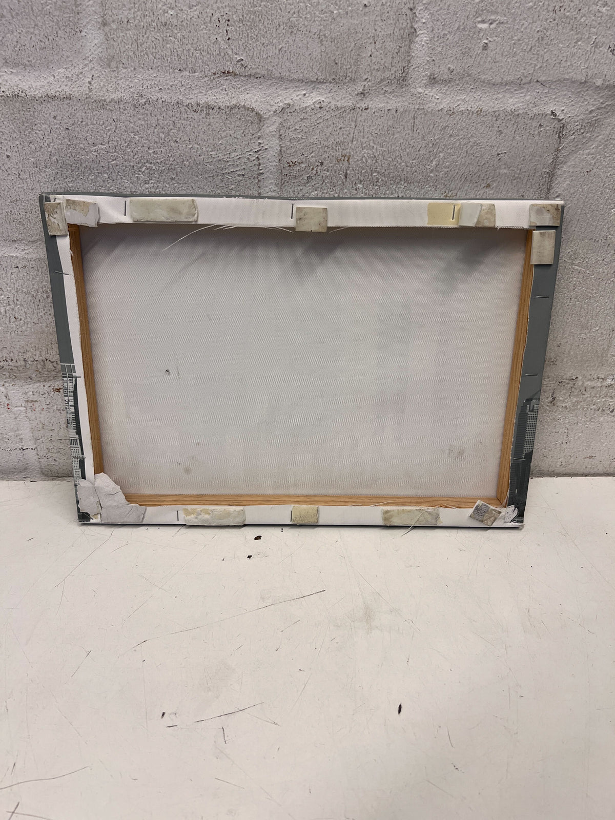 Black and White NYC Skyline Art 40cm x 30cm - 2ndhandwarehouse.com