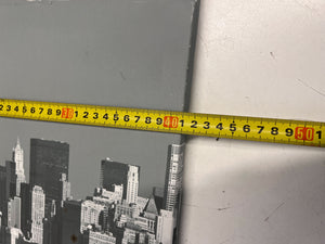 Black and White NYC Skyline Art 40cm x 30cm - 2ndhandwarehouse.com