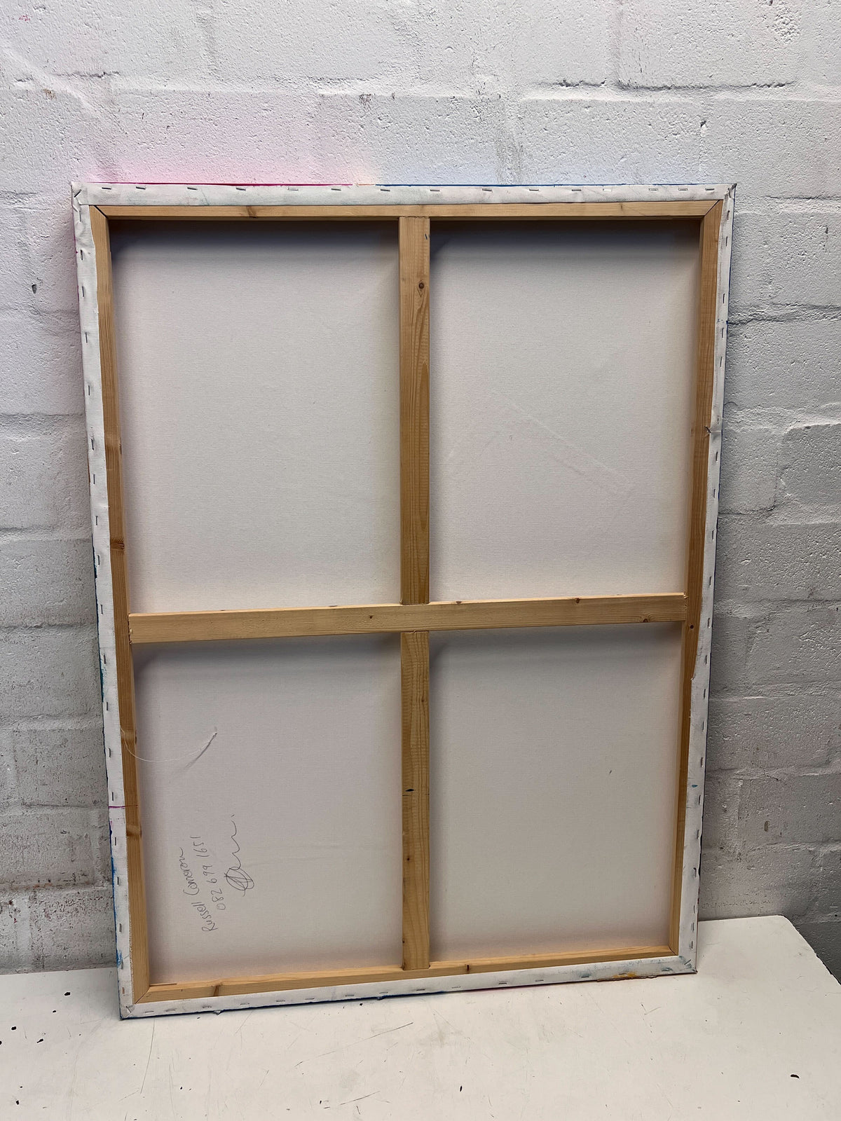 Vibrant Geometric Wall Art – Colorful Abstract Canvas Painting