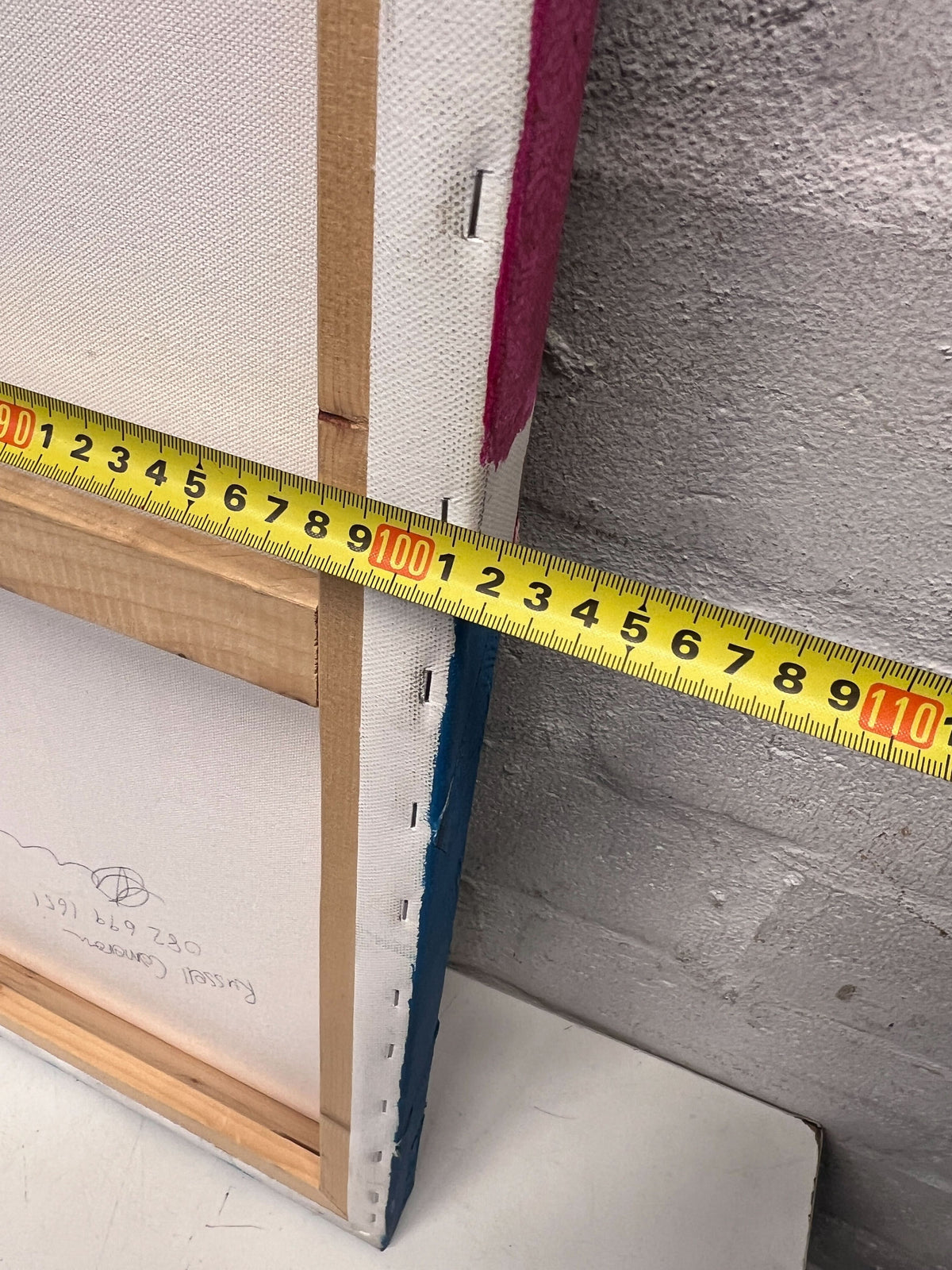 Vibrant Geometric Wall Art – Colorful Abstract Canvas Painting