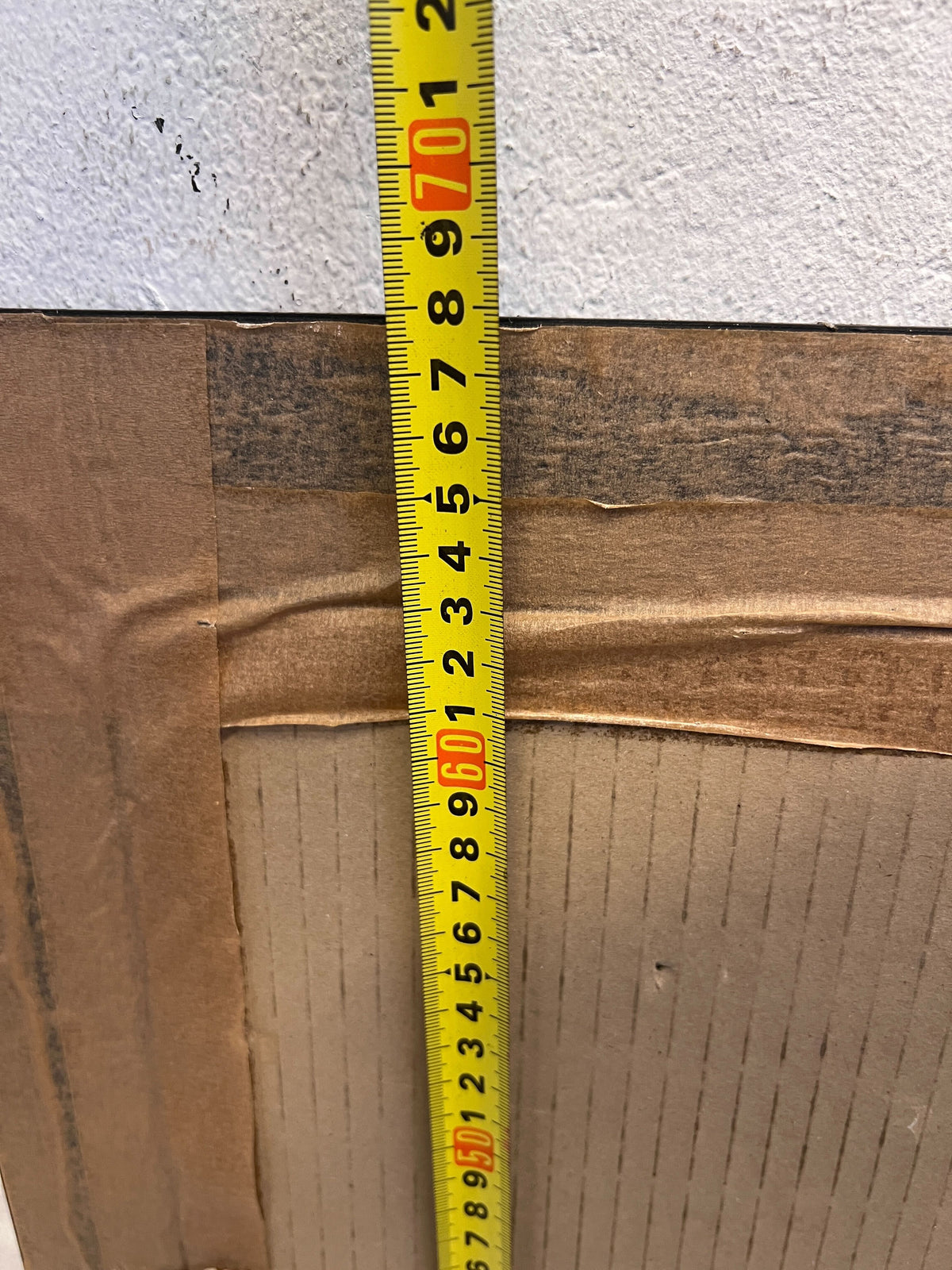 Framed Artistic Print of Figure in Casual Wear, Minor Scratches - 2ndhandwarehouse.com