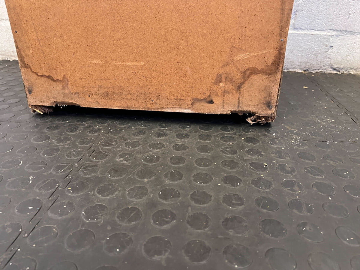 Stylish Light Wood 4-Drawer Storage Cabinet with Minor Wear