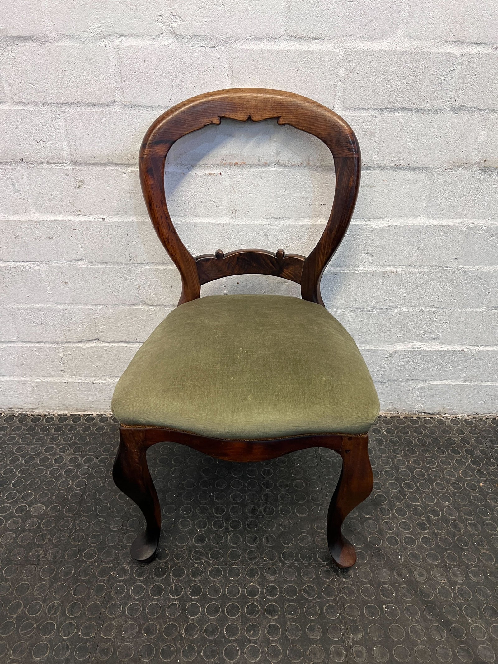 Antique Golden Lacing Ebony Wooden Dining Chairs - PRICE DROP