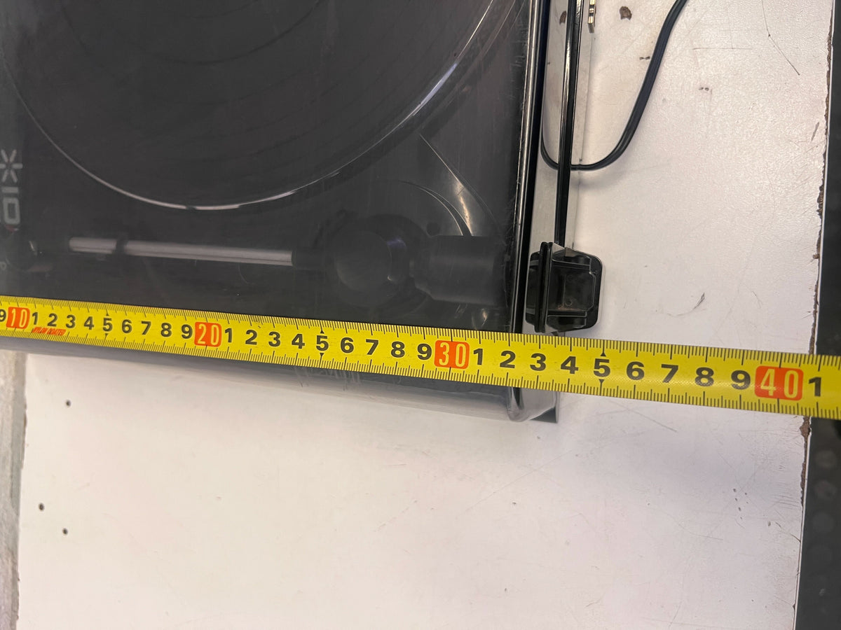 🎶 ION Profile LP Turntable - Black with Minor Scratches - 2ndhandwarehouse.com