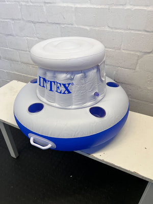 Inflatable Bar Float in White and Blue by INTEX