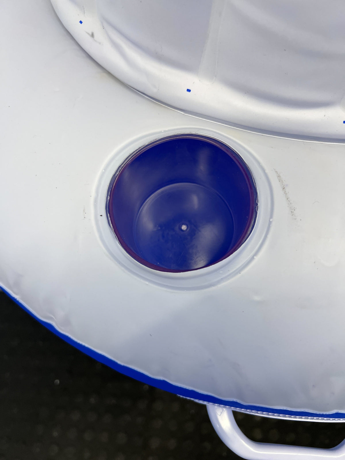 Inflatable Bar Float in White and Blue by INTEX